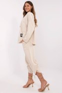 Spodnie Komplet Model MI-KMPL-M56491.09 Beige - Italy Moda - uniwersalny