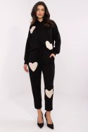 Spodnie Komplet Model MI-KMPL-M61431.68P Black - Italy Moda - uniwersalny Spodnie Komplet Model MI-KMPL-M61431.68P Black - Italy Moda - uniwersalny