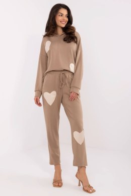 Spodnie Komplet Model MI-KMPL-M61431.68P Dark Beige - Italy Moda - uniwersalny