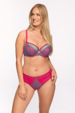 Biustonosz Soft Biustonosz Semi-Soft Model Ariel 1295 Turkus/Fuksja - Gaia - 80D
