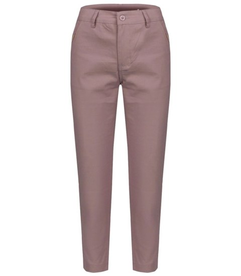 Damskie eleganckie spodnie kolorowe cygaretki VALERIA (Brązowy)