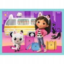 Koci domek Gabi puzzle 4 w 1 Wielka przygoda Gabby Trefl 34670 Koci domek Gabi puzzle 4 w 1 Wielka przygoda Gabby Trefl 34670