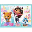 Koci domek Gabi puzzle 4 w 1 Wielka przygoda Gabby Trefl 34670 Koci domek Gabi puzzle 4 w 1 Wielka przygoda Gabby Trefl 34670
