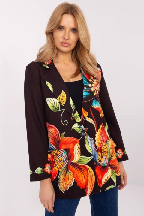 Marynarka Model DHJ-MA-18525-31.87 Black - Italy Moda - uniwersalny Marynarka Model DHJ-MA-18525-31.87 Black - Italy Moda - uniwersalny