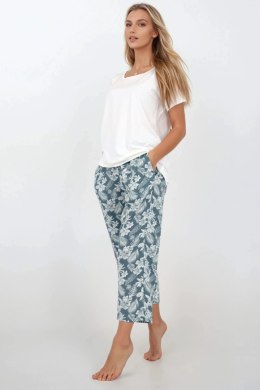 Piżama Damska Model Casual Beauty Green - Momenti Per Me - s