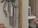 SZAFA AVA 150 CM LUSTRO 2 SZUFLADY RYFLOWANY FRONT DĄB EVOKE KASZMIR BEŻ SZAFA AVA 150 CM LUSTRO 2 SZUFLADY RYFLOWANY FRONT DĄB EVOKE KASZMIR BEŻ