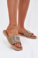 Sandał Klapki Model Artiker 56C1337 Beige - Step in style - 37 Sandał Klapki Model Artiker 56C1337 Beige - Step in style - 37