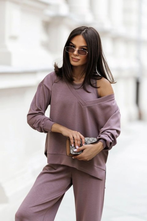 Spodnie Komplet Model Bonny 333764121 Mocca - LaBalancia - s