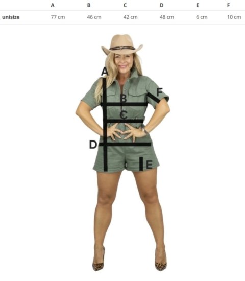 Damski jeansowy kombinezon krótki SAFARI CHIC (Bordowy) Damski jeansowy kombinezon krótki SAFARI CHIC (Bordowy)
