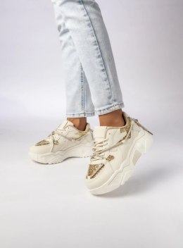 Damskie Sneakersy - Złote LUMIA BEIGE - 38