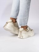 Damskie Sneakersy - Złote LUMIA BEIGE - 38