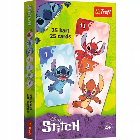 Karty Piotruś Lilo i Stitch Disney +4 Trefl 08978 Karty Piotruś Lilo i Stitch Disney +4 Trefl 08978