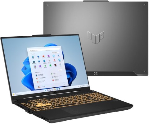Notebook ASUS TUF Gaming F16 (16"/I5 210H /RTX4050/16GB/SSD512GB/W11H/Czarno szary) Notebook ASUS TUF Gaming F16 (16"/I5 210H /RTX4050/16GB/SSD512GB/W11H/Czarno szary)