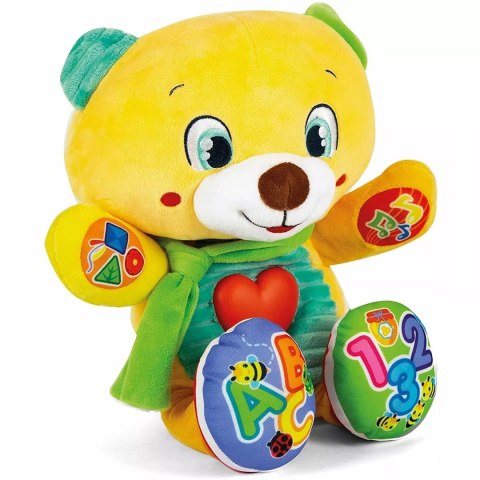Clementoni baby maskotka miś interaktywna Misiek Lelek 50704 Clementoni baby maskotka miś interaktywna Misiek Lelek 50704