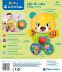 Clementoni baby maskotka miś interaktywna Misiek Lelek 50704 Clementoni baby maskotka miś interaktywna Misiek Lelek 50704