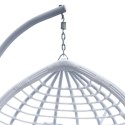 Cocoon Hängeschaukelstuhl mit Kissen weiß - KR36