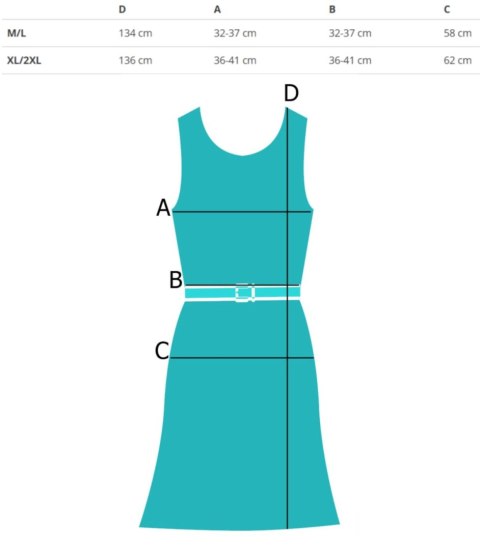 Letnia sukienka maxi na ramiączkach boho z falbankami SOLEA (Czerwony)