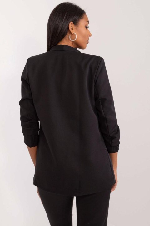 Marynarka Model TW-ZT-BI-27192.44P Black - Och Bella - XL Marynarka Model TW-ZT-BI-27192.44P Black - Och Bella - XL