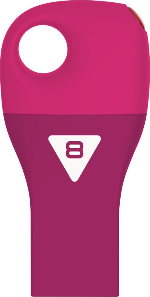 Pendrive EMTEC Car Key 8 GB Różowy (8 GB /USB 2.0 /Różowy )
