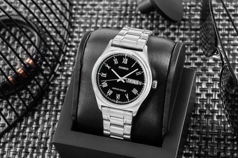 Zegarek Męski CASIO MTP-V006D-1BUDF + BOX Zegarek Męski CASIO MTP-V006D-1BUDF + BOX