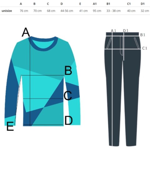 Dres damski luźna bluza + prążkowane legginsy CHICAGO (Zielony) Dres damski luźna bluza + prążkowane legginsy CHICAGO (Zielony)