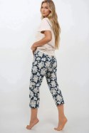 Piżama Damska Model Navy Charm Navy - Momenti Per Me - L