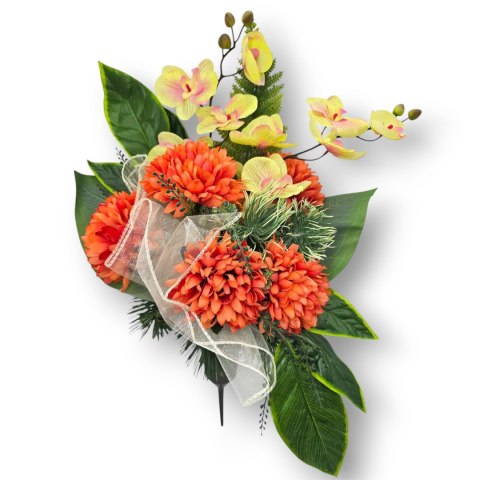 STROIK NA CMENTARZ SZPIC BUKIET DO WBIJANIA W ZIEMIĘ PRZY GROBIE KAPLICZCE