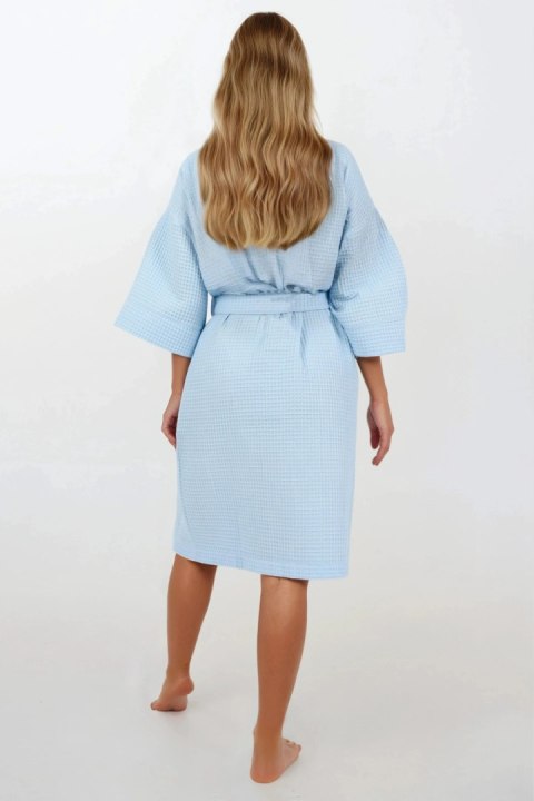 Szlafrok Damski Model Blue Lady Blue - Momenti Per Me - S/M Szlafrok Damski Model Blue Lady Blue - Momenti Per Me - S/M