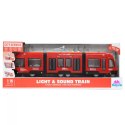 Duży tramwaj dźwięk światła baterie czerwony 930A