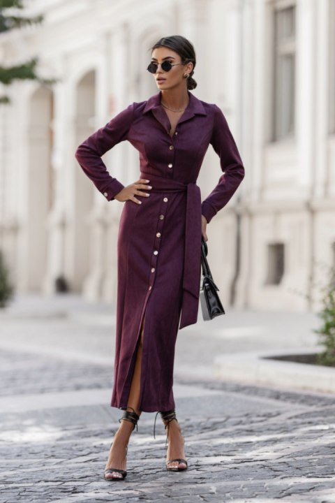 Sukienka Model Ilya 356760167 Bordo - LaBalancia - s