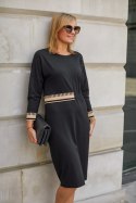 Sukienka Model M394 Black/Beige - La Aurora - 40