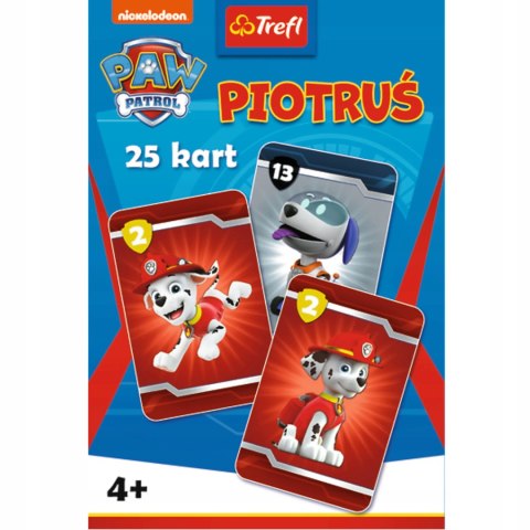 5 x Karty Piotruś Paw Patrol Psi patrol Trefl 08513