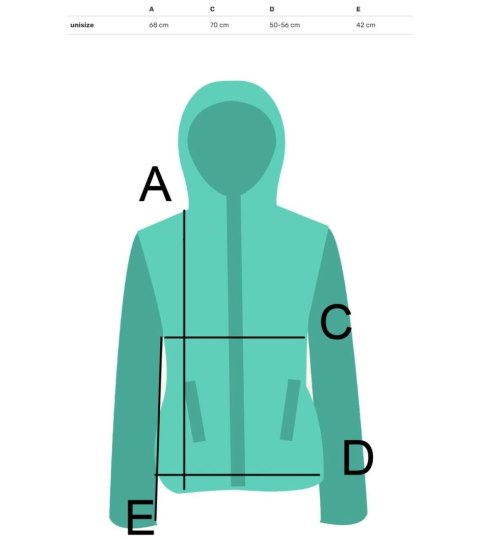 Ciepła bluza damska z kapturem CIAO BELLA (Beżowy)