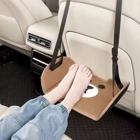 Podnóżek podróżny samochodowy dla dzieci regulacja uniwersalny