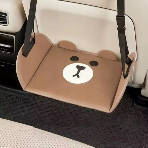 Podnóżek podróżny samochodowy dla dzieci regulacja uniwersalny