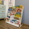 Regał na książki dla dzieci Stojak Półka Szafka Organizer Biblioteczka