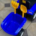Traktor elektryczny jeździk na akumulator z przyczepą dźwiękiem dla dzieci