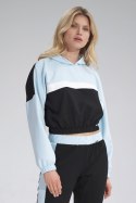 Bluza Damska Model M757 Black/Blue - Figl - XL