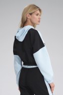 Bluza Damska Model M757 Black/Blue - Figl - XL