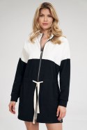 Bluza Damska Model M784 Black/Ecru - Figl - S/M Bluza Damska Model M784 Black/Ecru - Figl - S/M