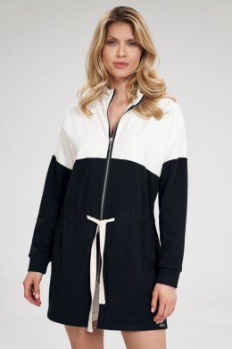 Bluza Damska Model M784 Black/Ecru - Figl - S/M