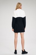 Bluza Damska Model M784 Black/Ecru - Figl - S/M Bluza Damska Model M784 Black/Ecru - Figl - S/M