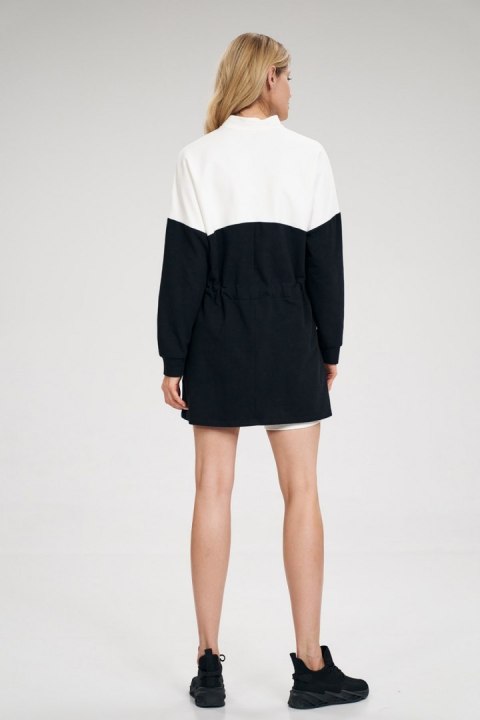 Bluza Damska Model M784 Black/Ecru - Figl - S/M Bluza Damska Model M784 Black/Ecru - Figl - S/M
