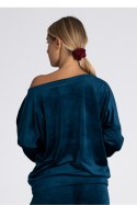Bluza Damska Model M968 Morski - Figl - L/XL Bluza Damska Model M968 Morski - Figl - L/XL