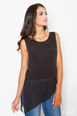 Bluzka Model M391 Black - Figl - XL