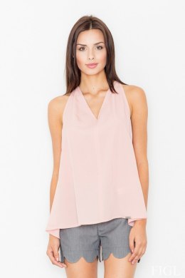 Bluzka Model M480 Light Pink - Figl - L