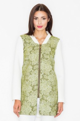 Płaszcz Damski Model M513 Green - Figl - L