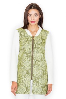 Płaszcz Damski Model M513 Green - Figl - L
