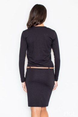 Sukienka M414 Black - Figl - L