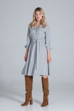 Sukienka Model M838 Grey - Figl - S